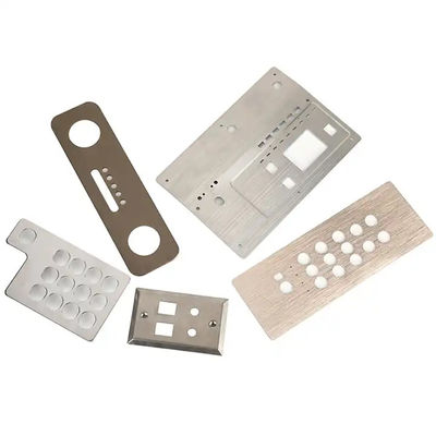 Aluminum Brass Laser Cutting Parts ±0.1mm Tolerance